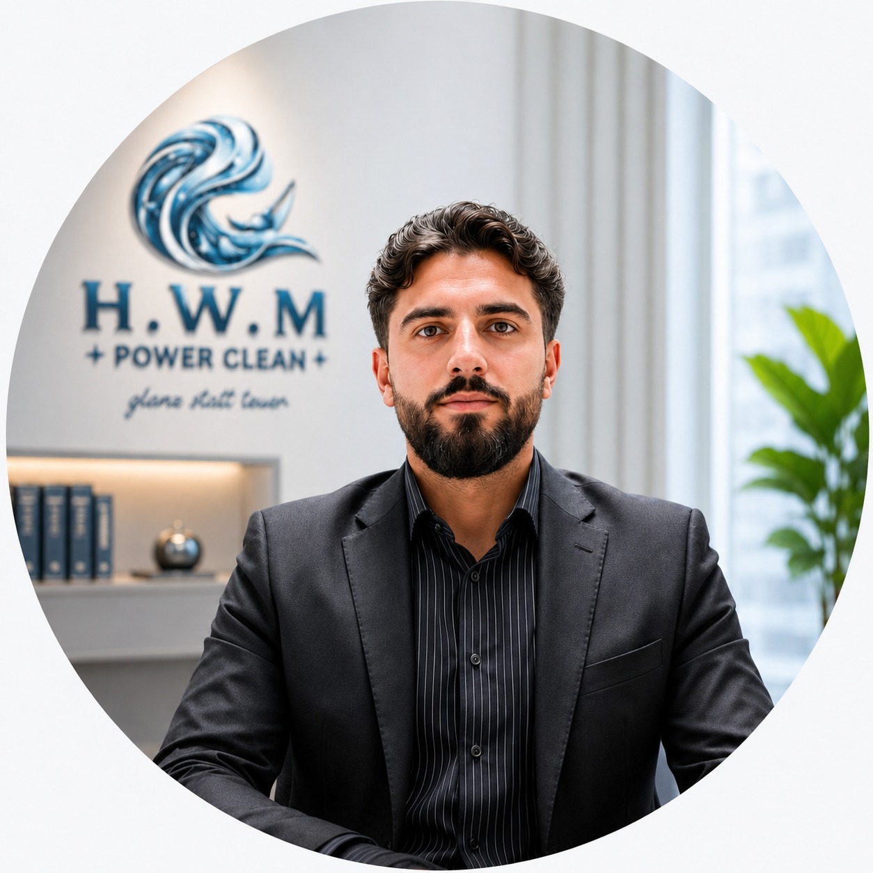 Ward Elyas Botrous — Inhaber von H.W.M Power Clean in Berlin